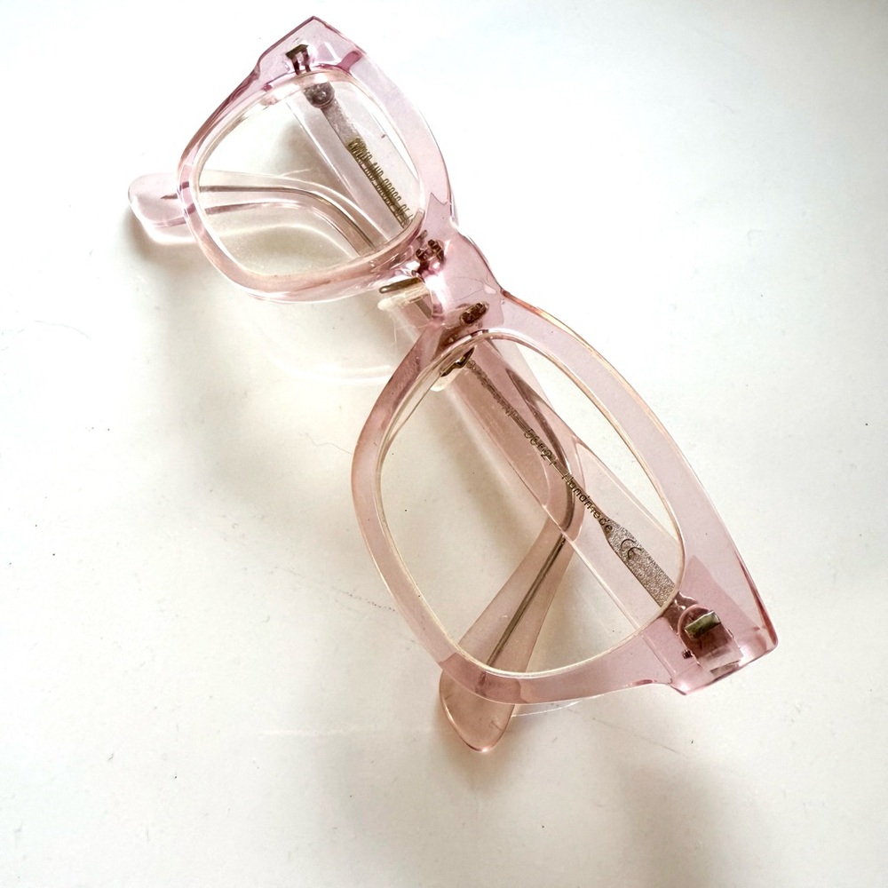 Cutler and Gross 0772 Optical Frames in rare Blush Acrylic